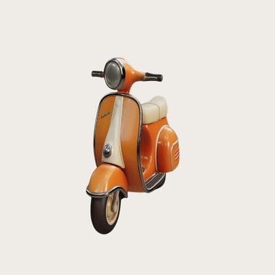 Decorazione vespa tema Motori